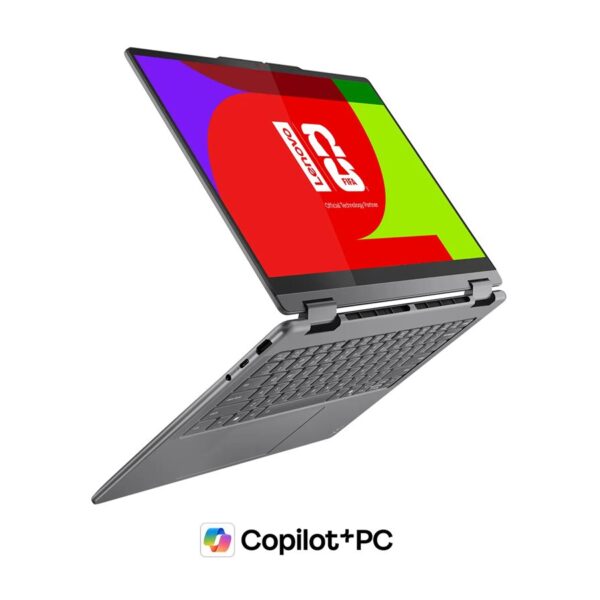 Lenovo Yoga 7 2-in-1 16ILL10 | Luna Grey | 16 " | OLED | Touchscreen | 2.8K WQXGA+ | 2880 x 1800 pixels | Intel Core Ultra 7 | 258V | 32 GB | Soldered LPDDR5x | Solid-state drive capacity 1000 GB | Intel Arc Graphics 140V | Windows 11 Home | 802.11be | Bluetooth version 5.4 | Keyboard language English | Keyboard backlit | Warranty 24 month(s) | Battery warranty 12 month(s)