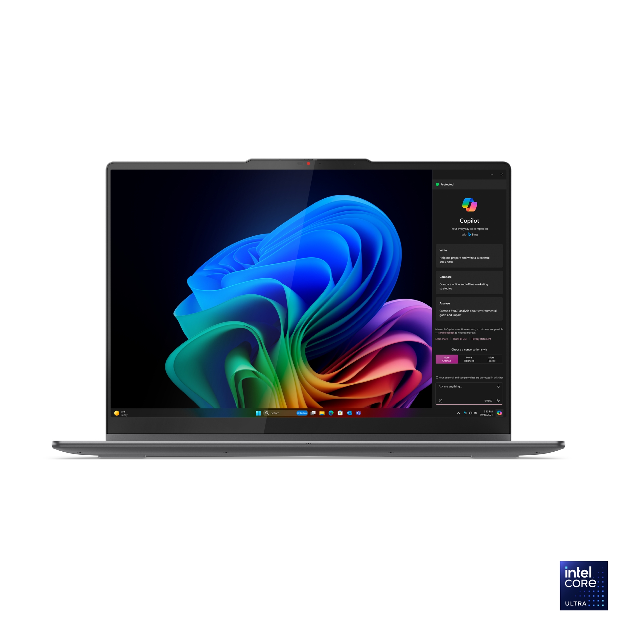 Lenovo Yoga 7 2-in-1 16ILL10 | Luna Grey | 16 " | OLED | Touchscreen | 2.8K WQXGA+ | 2880 x 1800 pixels | Intel Core Ultra 7 | 258V | 32 GB | Soldered LPDDR5x | Solid-state drive capacity 1000 GB | Intel Arc Graphics 140V | Windows 11 Home | 802.11be | Bluetooth version 5.4 | Keyboard language Nordic | Keyboard backlit | Warranty 24 month(s) | Battery warranty 12 month(s) - Image 8