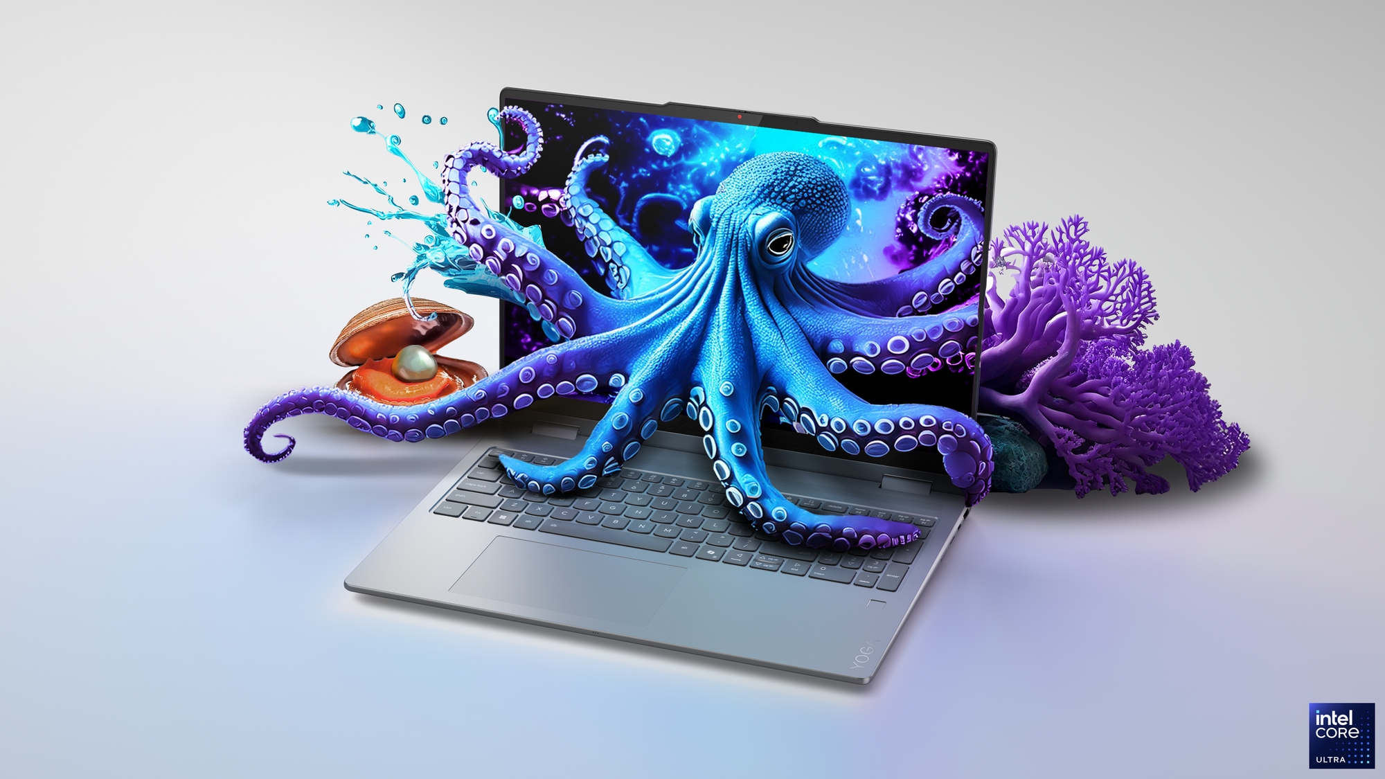 Lenovo Yoga 7 2-in-1 16ILL10 | Luna Grey | 16 " | OLED | Touchscreen | 2.8K WQXGA+ | 2880 x 1800 pixels | Intel Core Ultra 7 | 258V | 32 GB | Soldered LPDDR5x | Solid-state drive capacity 1000 GB | Intel Arc Graphics 140V | Windows 11 Home | 802.11be | Bluetooth version 5.4 | Keyboard language Nordic | Keyboard backlit | Warranty 24 month(s) | Battery warranty 12 month(s) - Image 24