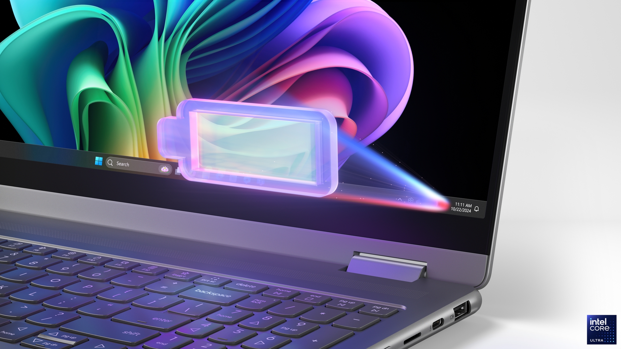 Lenovo Yoga 7 2-in-1 16ILL10 | Luna Grey | 16 " | OLED | Touchscreen | 2.8K WQXGA+ | 2880 x 1800 pixels | Intel Core Ultra 7 | 258V | 32 GB | Soldered LPDDR5x | Solid-state drive capacity 1000 GB | Intel Arc Graphics 140V | Windows 11 Home | 802.11be | Bluetooth version 5.4 | Keyboard language Nordic | Keyboard backlit | Warranty 24 month(s) | Battery warranty 12 month(s) - Image 35