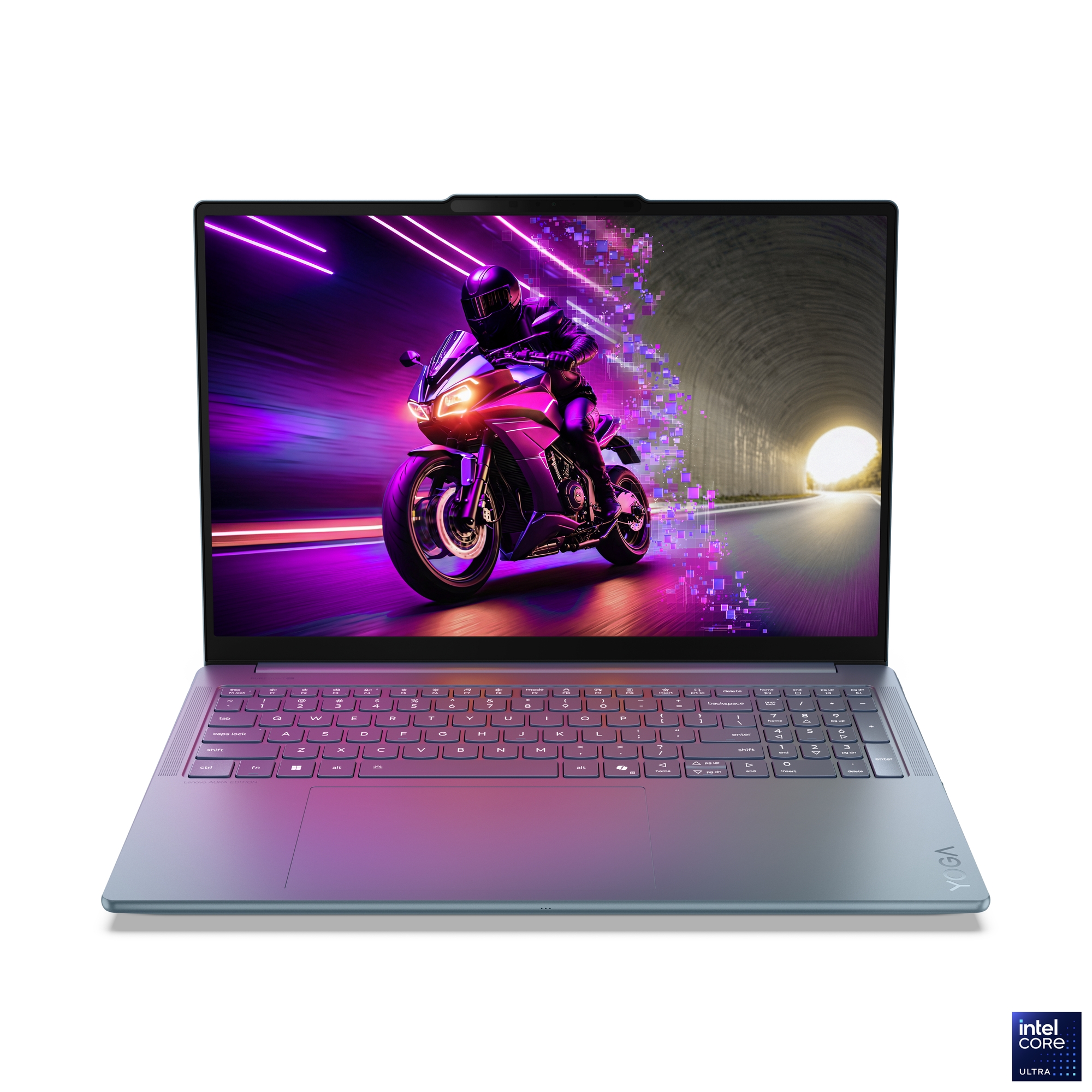 Lenovo Yoga Pro 9 16IAH10 | Tidal Teal | 16 " | OLED | 2.8K WQXGA+ | 2880 x 1800 pixels | Intel Core Ultra 7 | 255H | 32 GB | Soldered LPDDR5x | Solid-state drive capacity 1000 GB | NVIDIA GeForce RTX 5060 | GDDR7 | 8 GB | Windows 11 Pro | 802.11be | Bluetooth version 5.4 | Keyboard language English | Keyboard backlit | Warranty 24 month(s) | Battery warranty 12 month(s)