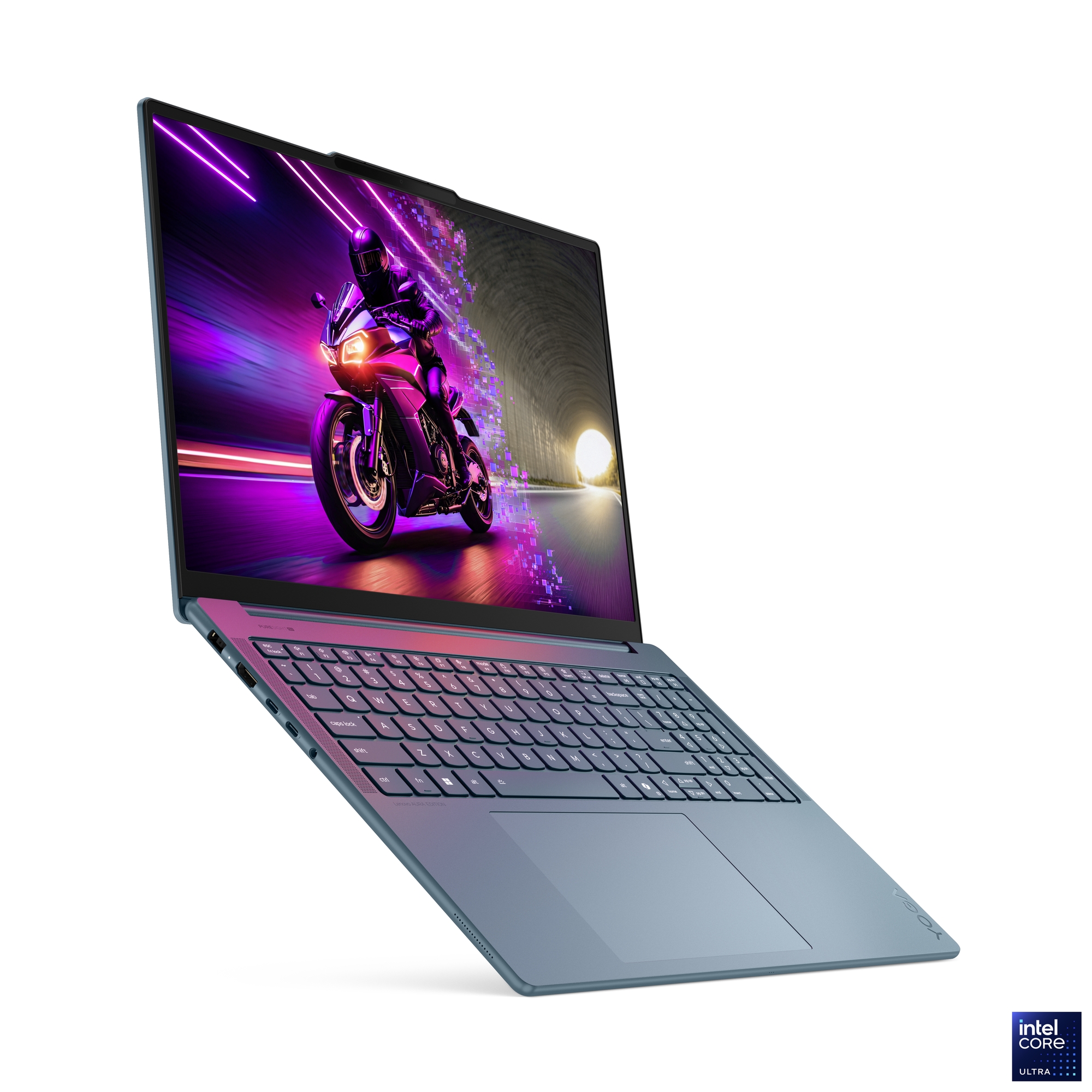 Lenovo Yoga Pro 9 16IAH10 | Tidal Teal | 16 " | OLED | 2.8K WQXGA+ | 2880 x 1800 pixels | Intel Core Ultra 7 | 255H | 32 GB | Soldered LPDDR5x | Solid-state drive capacity 1000 GB | NVIDIA GeForce RTX 5060 | GDDR7 | 8 GB | Windows 11 Pro | 802.11be | Bluetooth version 5.4 | Keyboard language English | Keyboard backlit | Warranty 24 month(s) | Battery warranty 12 month(s) - Image 10