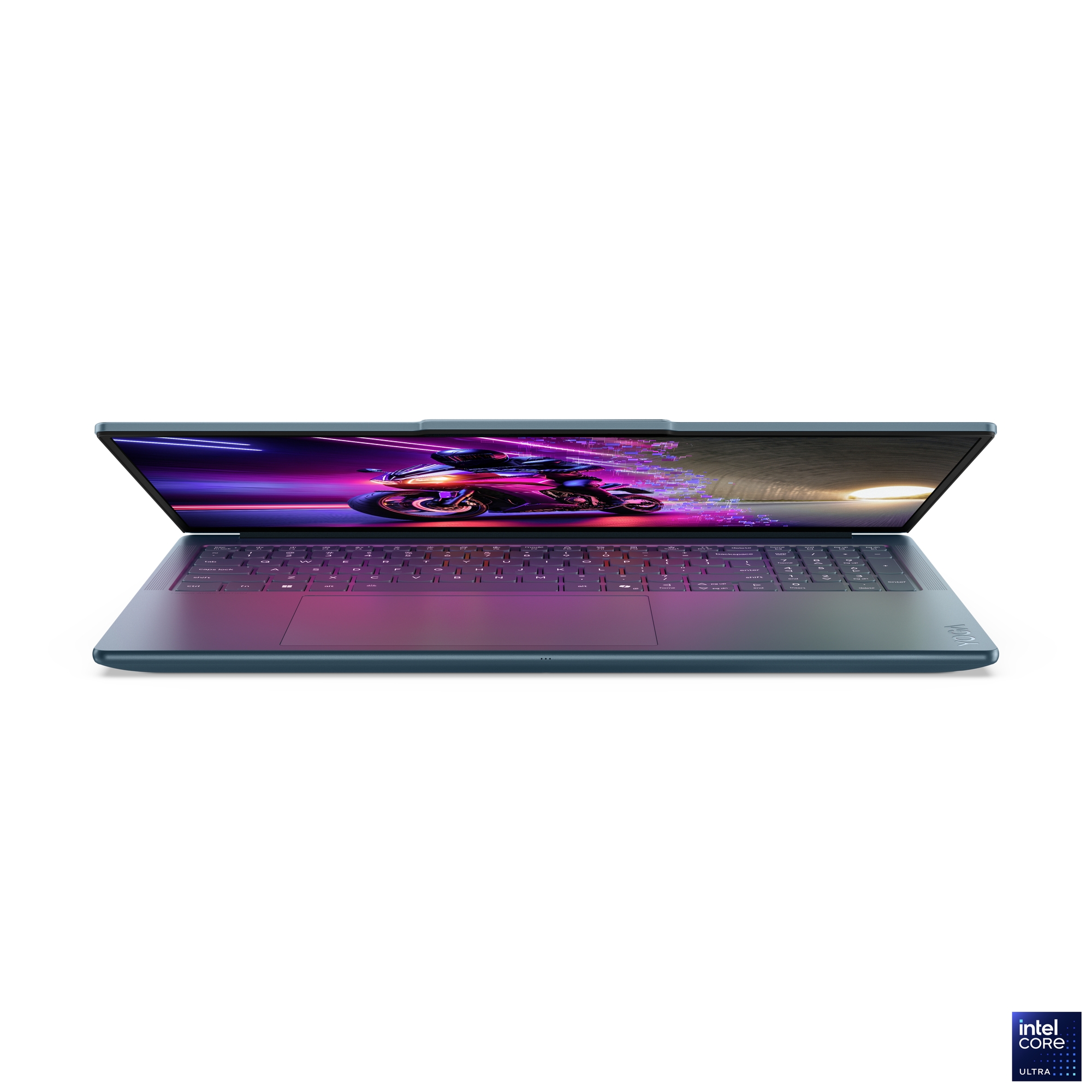Lenovo Yoga Pro 9 16IAH10 | Tidal Teal | 16 " | OLED | 2.8K WQXGA+ | 2880 x 1800 pixels | Intel Core Ultra 7 | 255H | 32 GB | Soldered LPDDR5x | Solid-state drive capacity 1000 GB | NVIDIA GeForce RTX 5060 | GDDR7 | 8 GB | Windows 11 Pro | 802.11be | Bluetooth version 5.4 | Keyboard language English | Keyboard backlit | Warranty 24 month(s) | Battery warranty 12 month(s) - Image 11