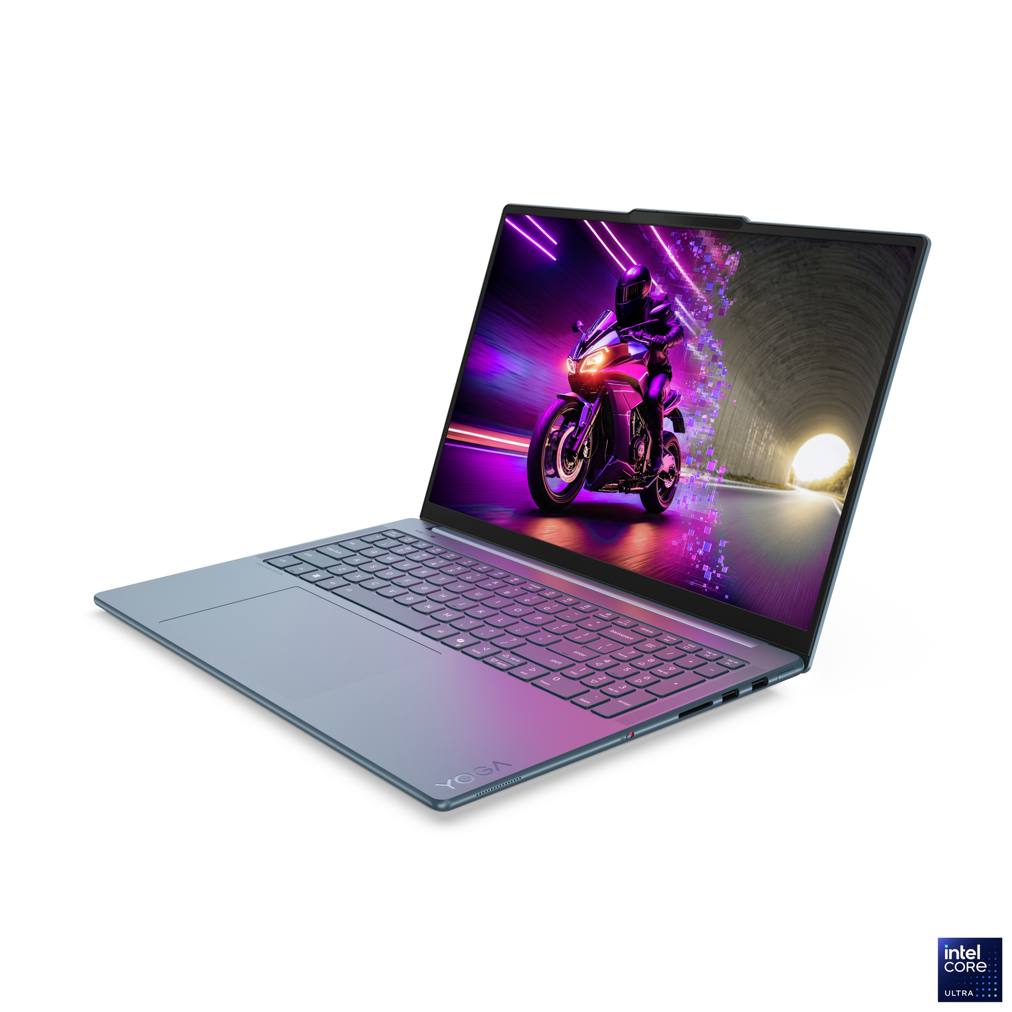 Lenovo Yoga Pro 9 16IAH10 | Tidal Teal | 16 " | OLED | 3.2K | 3200 x 2000 pixels | Glossy | Intel Core Ultra 9 | 285H | 64 GB | Soldered LPDDR5x | Solid-state drive capacity 2000 GB | NVIDIA GeForce RTX 5070 | GDDR7 | 8 GB | Windows 11 Pro | 802.11be | Bluetooth version 5.4 | Keyboard language English | Keyboard backlit | Warranty 24 month(s) | Battery warranty 12 month(s) - Image 19