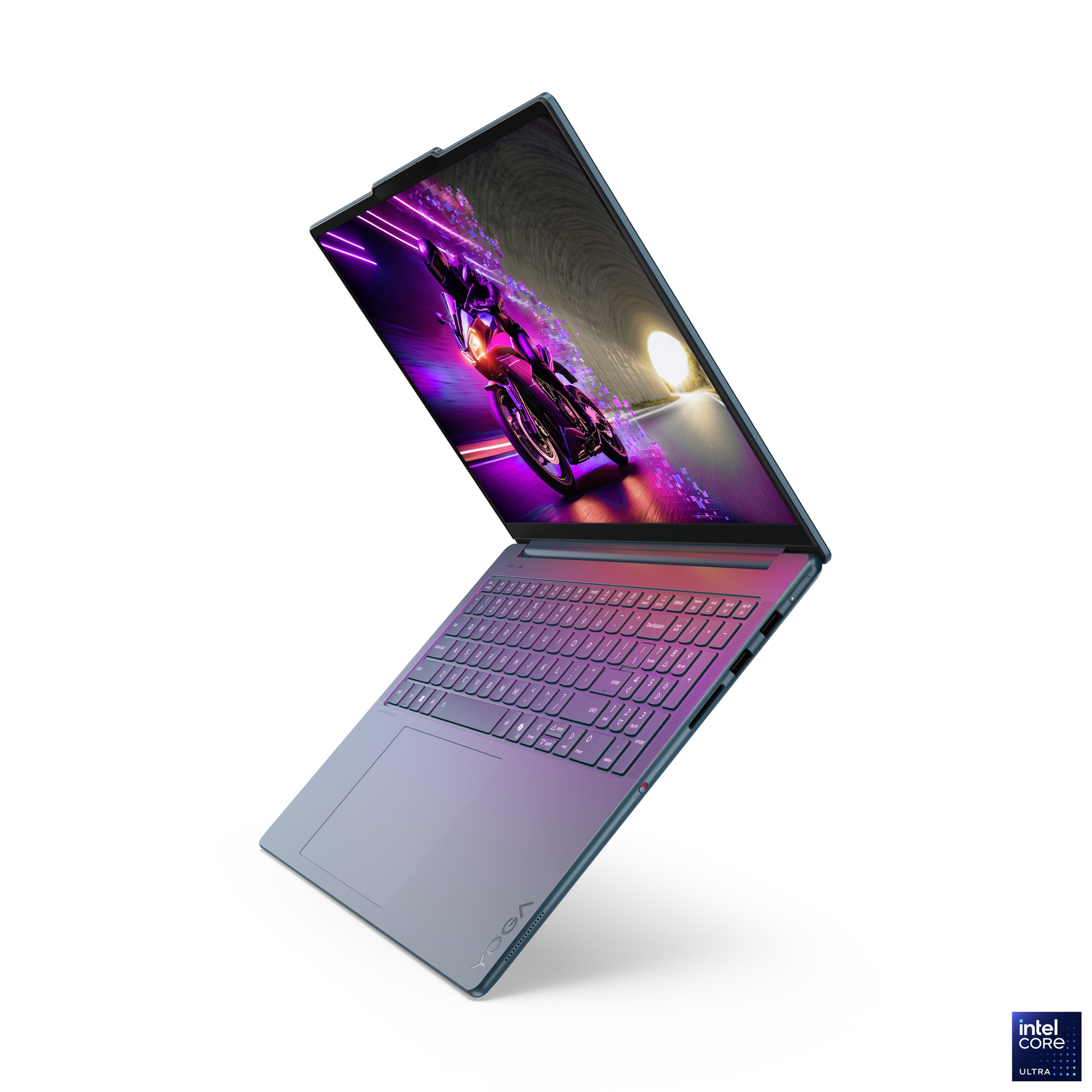 Lenovo Yoga Pro 9 16IAH10 | Tidal Teal | 16 " | OLED | 3.2K | 3200 x 2000 pixels | Glossy | Intel Core Ultra 9 | 285H | 64 GB | Soldered LPDDR5x | Solid-state drive capacity 2000 GB | NVIDIA GeForce RTX 5070 | GDDR7 | 8 GB | Windows 11 Pro | 802.11be | Bluetooth version 5.4 | Keyboard language English | Keyboard backlit | Warranty 24 month(s) | Battery warranty 12 month(s) - Image 20