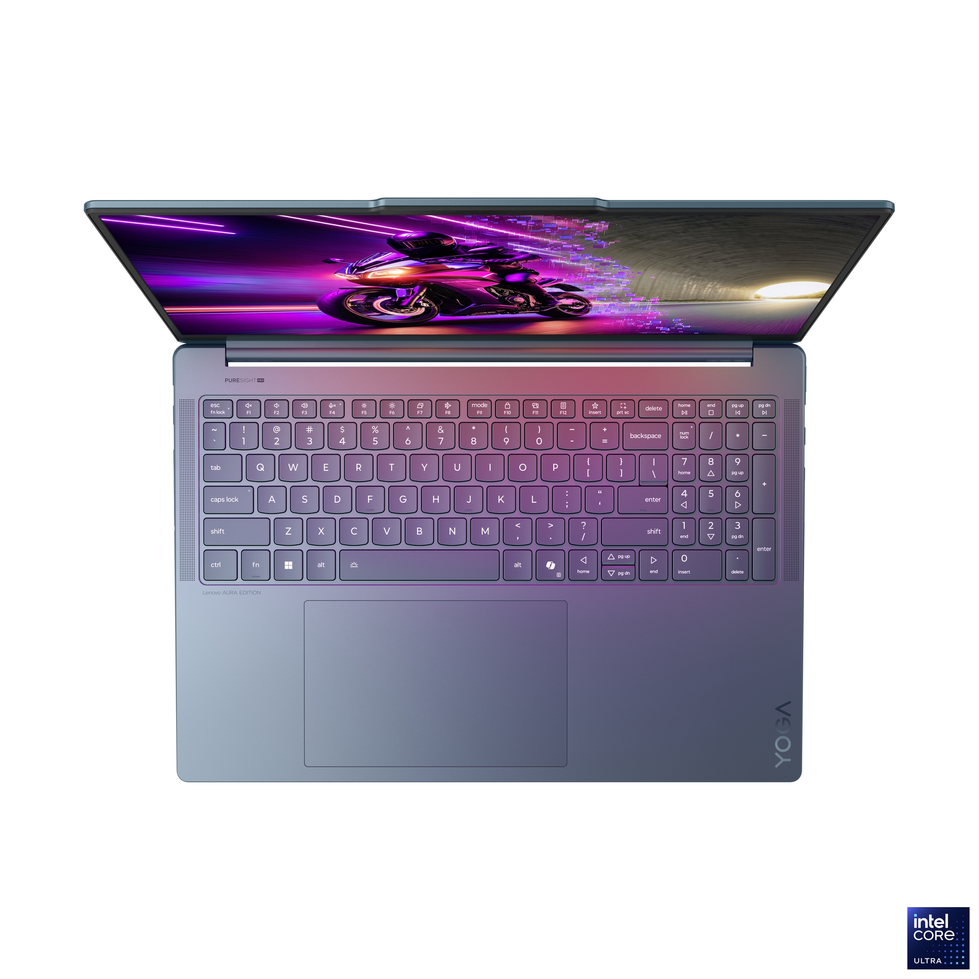 Lenovo Yoga Pro 9 16IAH10 | Tidal Teal | 16 " | OLED | 3.2K | 3200 x 2000 pixels | Glossy | Intel Core Ultra 9 | 285H | 64 GB | Soldered LPDDR5x | Solid-state drive capacity 2000 GB | NVIDIA GeForce RTX 5070 | GDDR7 | 8 GB | Windows 11 Pro | 802.11be | Bluetooth version 5.4 | Keyboard language English | Keyboard backlit | Warranty 24 month(s) | Battery warranty 12 month(s) - Image 21