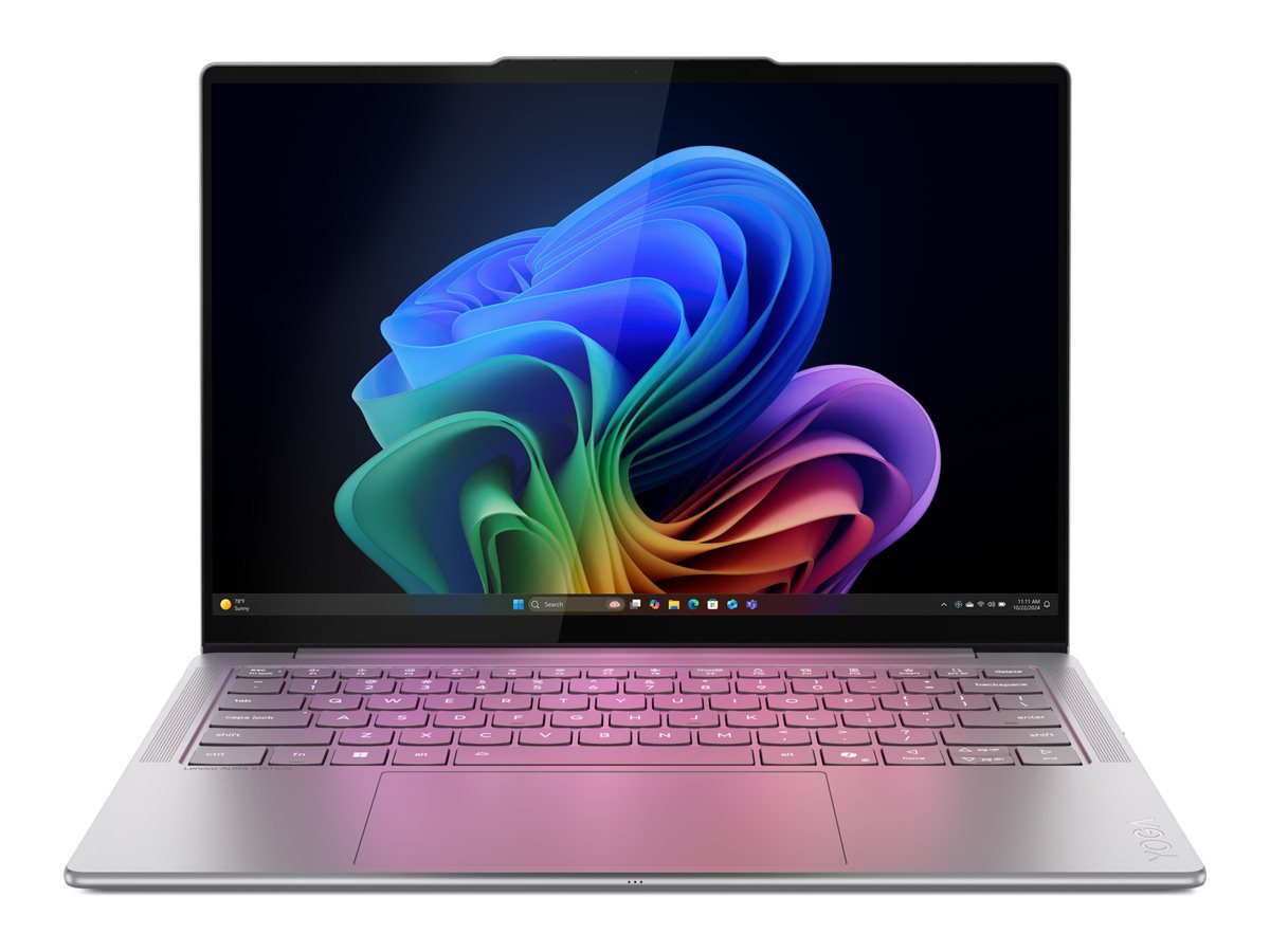 Lenovo Yoga Slim 7 14ILL10 | Luna Grey | 14 " | OLED | WUXGA | 1920 x 1200 pixels | Intel Core Ultra 7 | 256V | 16 GB | Soldered LPDDR5x | Solid-state drive capacity 512 GB | Intel Arc Graphics 140V | Windows 11 Home | 802.11be | Bluetooth version 5.4 | Keyboard language English | Keyboard backlit | Warranty 24 month(s) | Battery warranty 12 month(s)