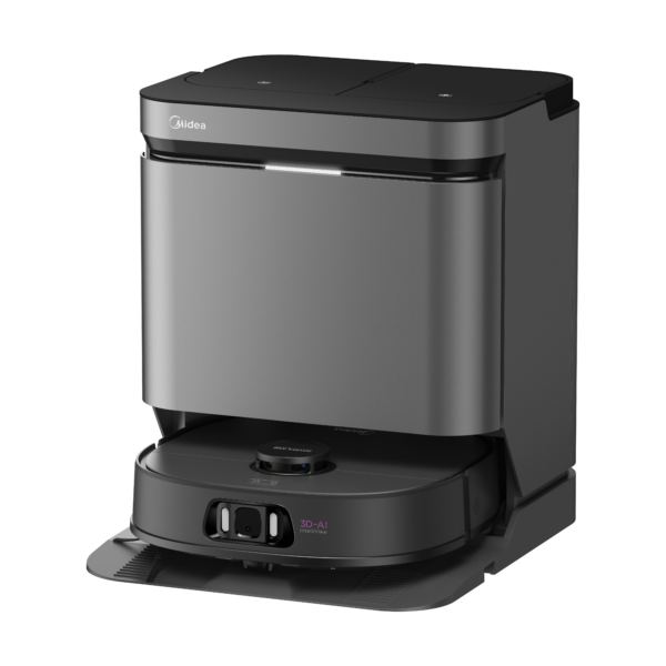 Midea Robot Vacuum Cleaner | V15 | Wet&Dry | 5200 mAh | Dust capacity 3 L | 16200 Pa | Black