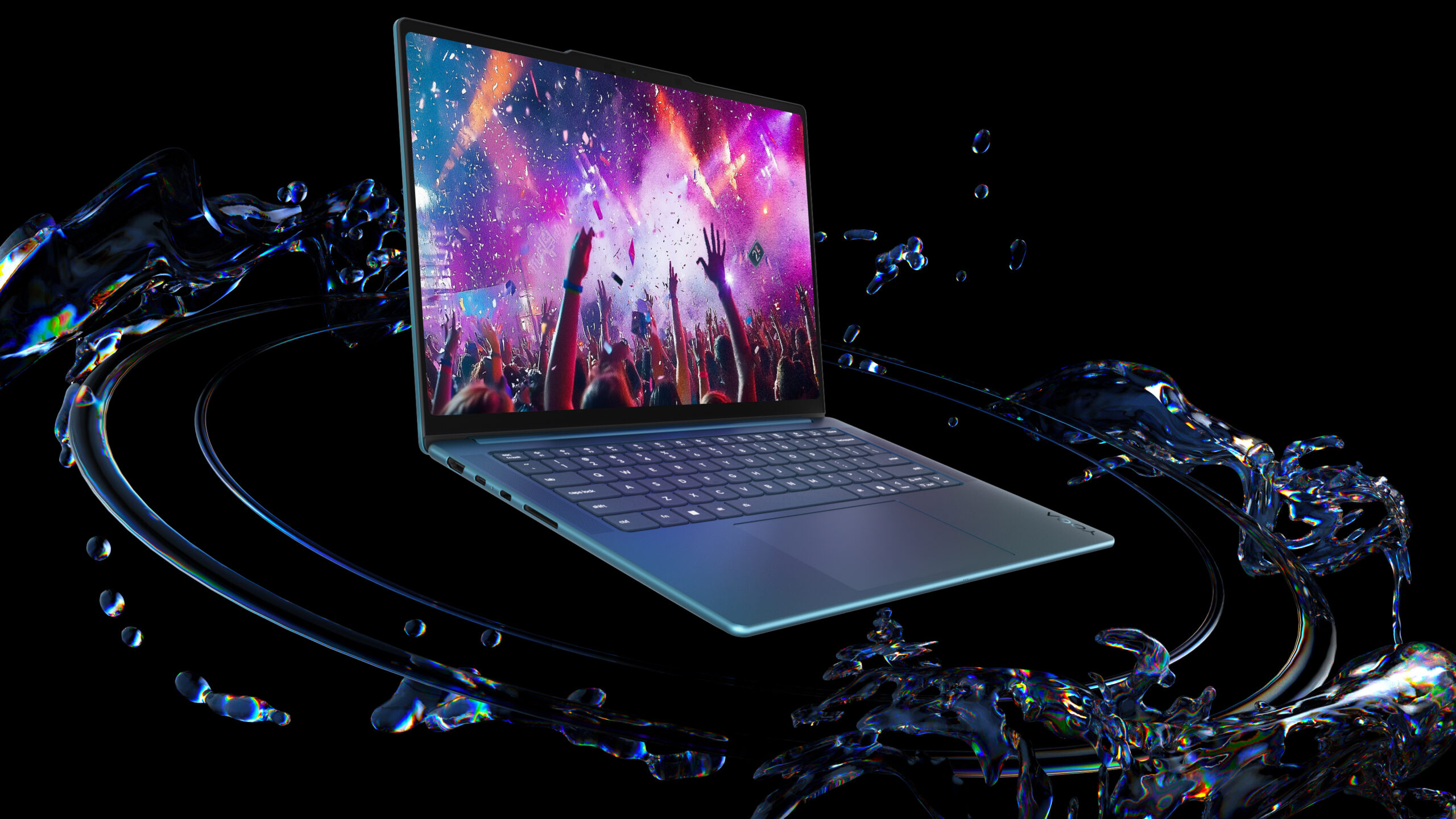 Lenovo Yoga Pro 7 14AKP10 | Tidal Teal | 14.5 " | OLED | 3K | 2944 x 1840 pixels | Glossy | AMD Ryzen AI 7 | 350 | 32 GB | Soldered LPDDR5x | Solid-state drive capacity 1000 GB | AMD Radeon 860M Graphics | Windows 11 Home | 802.11be | Bluetooth version 5.4 | Keyboard language English | Keyboard backlit | Warranty 24 month(s) | Battery warranty 12 month(s) - Image 21