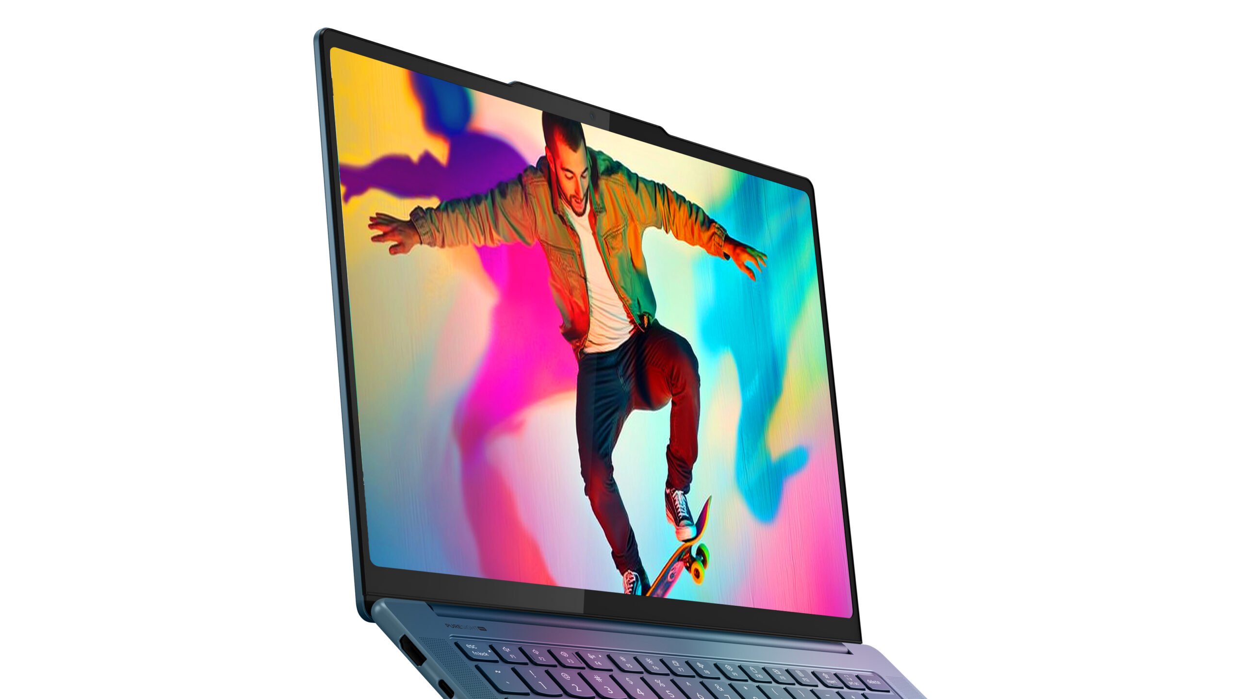 Lenovo Yoga Pro 7 14AKP10 | Tidal Teal | 14.5 " | OLED | 3K | 2944 x 1840 pixels | Glossy | AMD Ryzen AI 7 | 350 | 32 GB | Soldered LPDDR5x | Solid-state drive capacity 1000 GB | AMD Radeon 860M Graphics | Windows 11 Home | 802.11be | Bluetooth version 5.4 | Keyboard language English | Keyboard backlit | Warranty 24 month(s) | Battery warranty 12 month(s) - Image 27