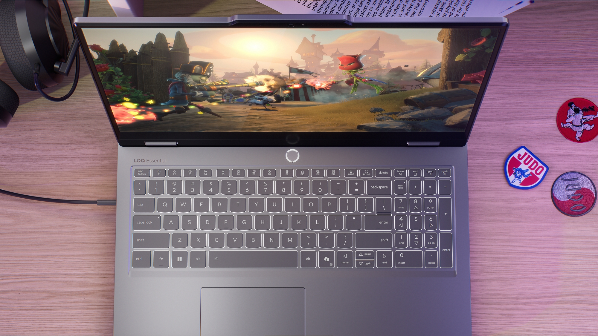 Lenovo LOQ Essential 15IRX11 | Luna Grey | 15.6 " | IPS | FHD | 1920 x 1080 pixels | Anti-glare | Intel Core i5 | i5-13450HX | 16 GB | SO-DIMM DDR5 | Solid-state drive capacity 512 GB | NVIDIA GeForce RTX 5050 | GDDR7 | 8 GB | Windows 11 Home | 802.11ax | Bluetooth version 5.2 | Keyboard language English | Keyboard backlit | Warranty 24 month(s) | Battery warranty 12 month(s) - Image 23