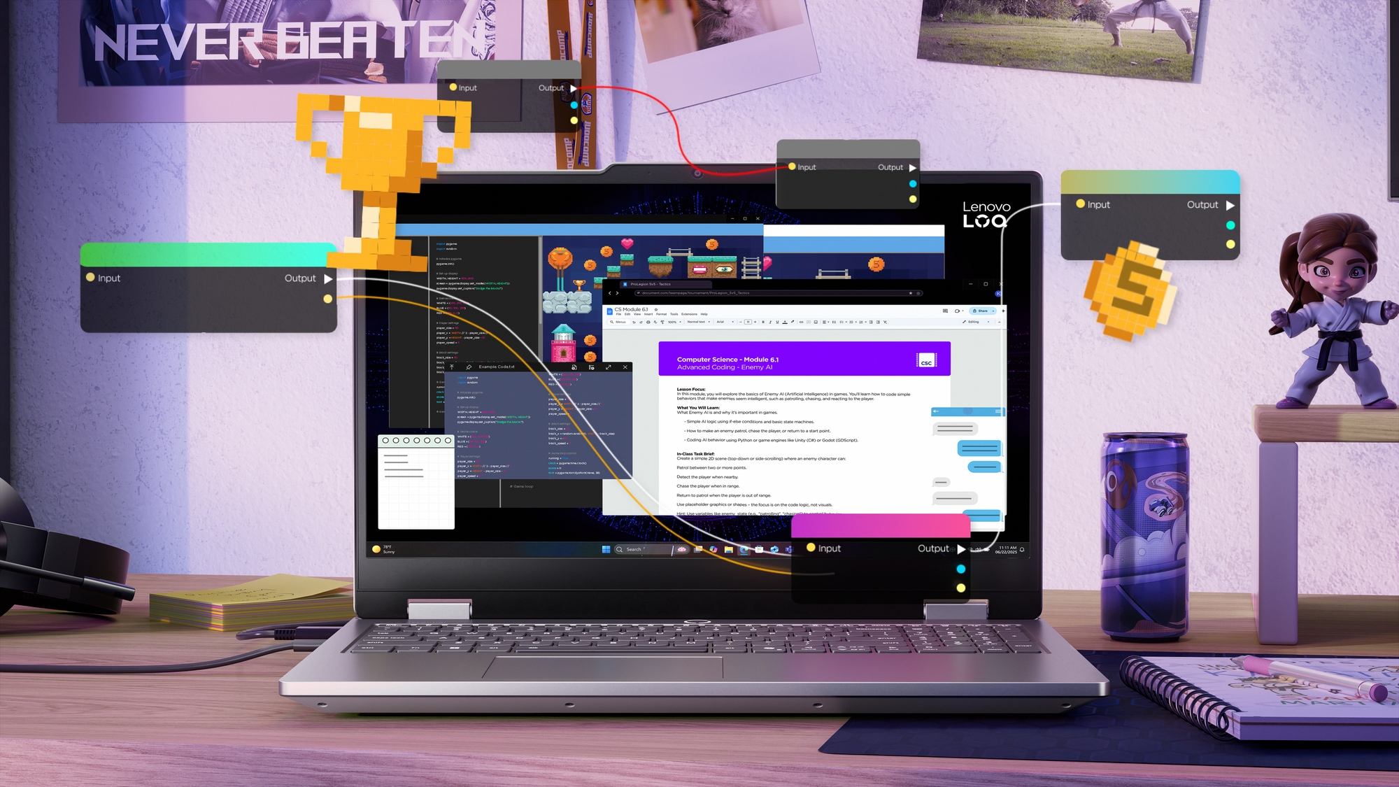 Lenovo LOQ Essential 15IRX11 | Luna Grey | 15.6 " | IPS | FHD | 1920 x 1080 pixels | Anti-glare | Intel Core i5 | i5-13450HX | 16 GB | SO-DIMM DDR5 | Solid-state drive capacity 512 GB | NVIDIA GeForce RTX 5060 | GDDR7 | 8 GB | Windows 11 Home | 802.11ax | Bluetooth version 5.2 | Keyboard language English | Keyboard backlit | Warranty 24 month(s) | Battery warranty 12 month(s) - Image 20