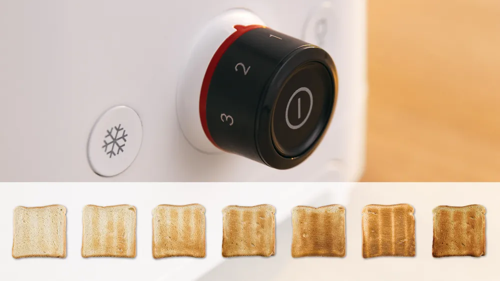 Bosch Compact Toaster | TAT3M121 MyMoment | Number of slots 2 | Housing material Plastic | White - Image 6