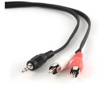 Cablexpert | 1.5m, 3.5mm/2xRCA, M/M | 3.5mm | 2 x RCA
