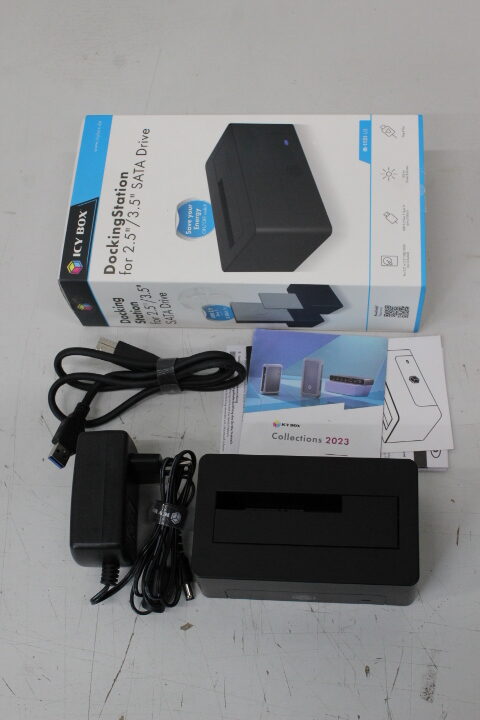 SALE OUT. Raidsonic Icy Box IB-1121-U3 DockingStation for 1x 2.5"/3.5" SATA I/II/III, USB 3.2 Gen 1, Power Supply | REFURBISHED - Image 2