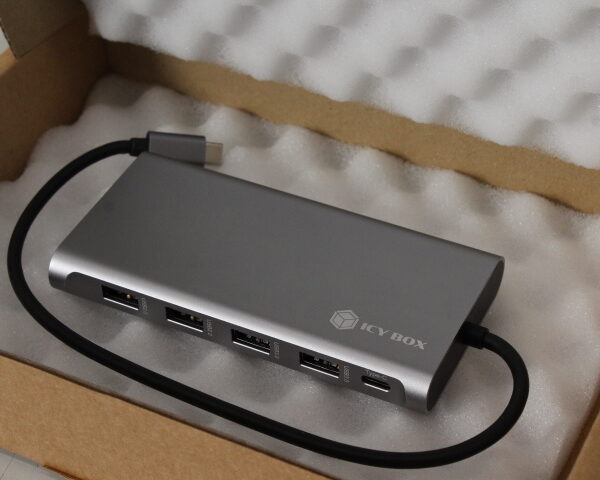 SALE OUT. ICY BOX IB-DK4050-CPD 12-in-1 USB Type-C dock with PD 100W | SALE OUT. Raidsonic Warranty 3 month(s) | REFURBISHED, WITHOUT ORIGINAL PACKAGING