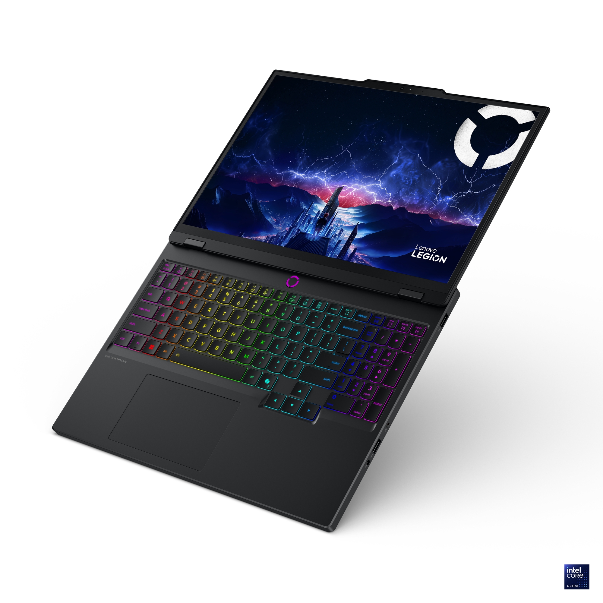 Lenovo Legion 5 15IRX10 | Eclipse Black | 15.1 " | OLED | WQXGA | 2560 x 1600 pixels | Intel Core i7 | i7-14700HX | 32 (2x16GB) GB | SO-DIMM DDR5 | Solid-state drive capacity 1000 GB | NVIDIA GeForce RTX 5070 | GDDR7 | 8 GB | Windows 11 Home | 802.11be | Bluetooth version 5.4 | Keyboard language Nordic | Keyboard backlit | Warranty 24 month(s) | Battery warranty 12 month(s) - Image 16