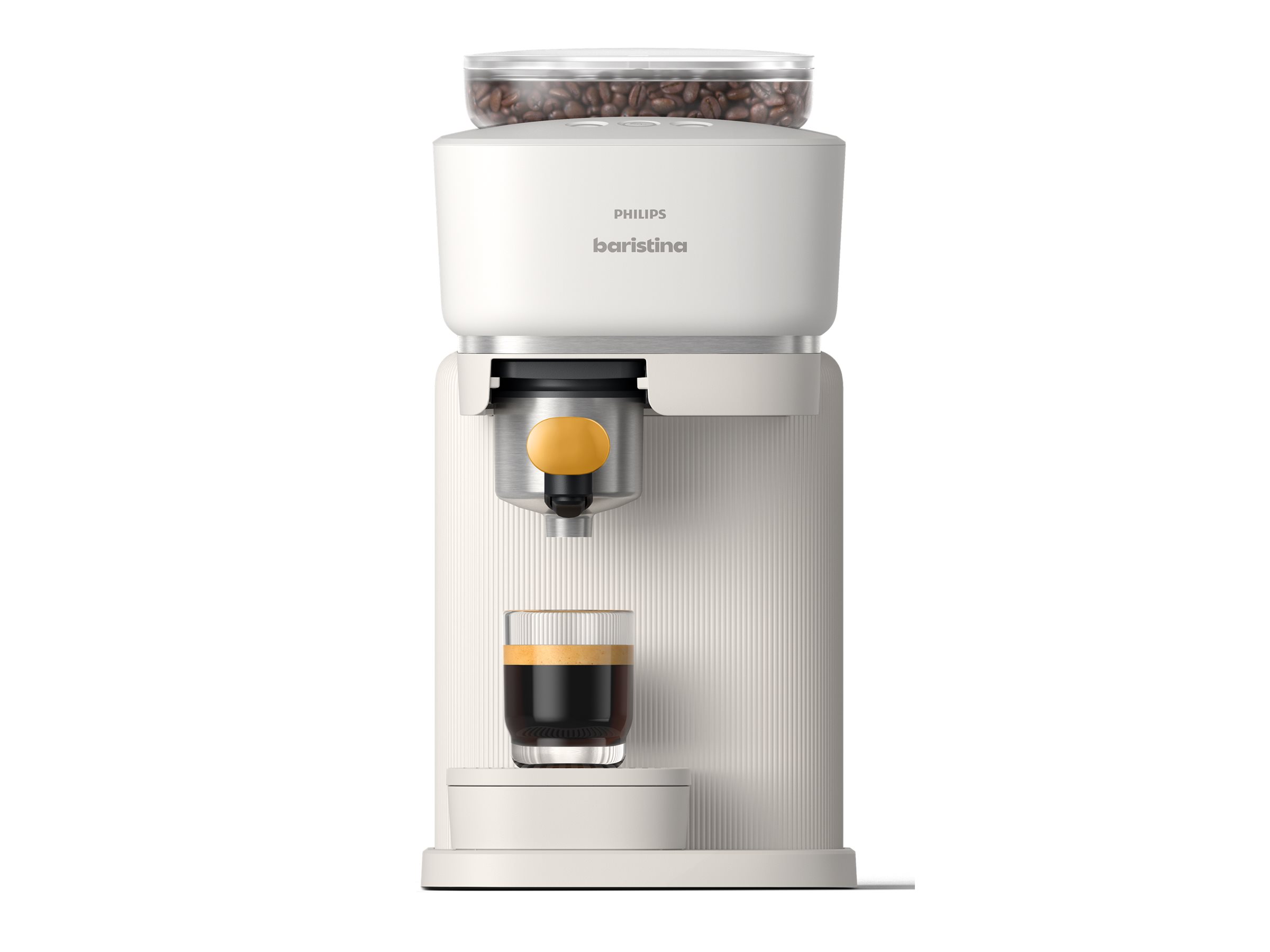 Philips Coffee maker | BAR300/03 Baristina | Pump pressure 16 bar | Semi-automatic | 122.8 W | White - Image 2