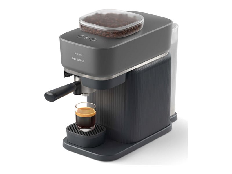 Philips Coffee maker | BAR300/60 Baristina | Pump pressure 16 bar | Semi-automatic | 122.8 W | Black - Image 2
