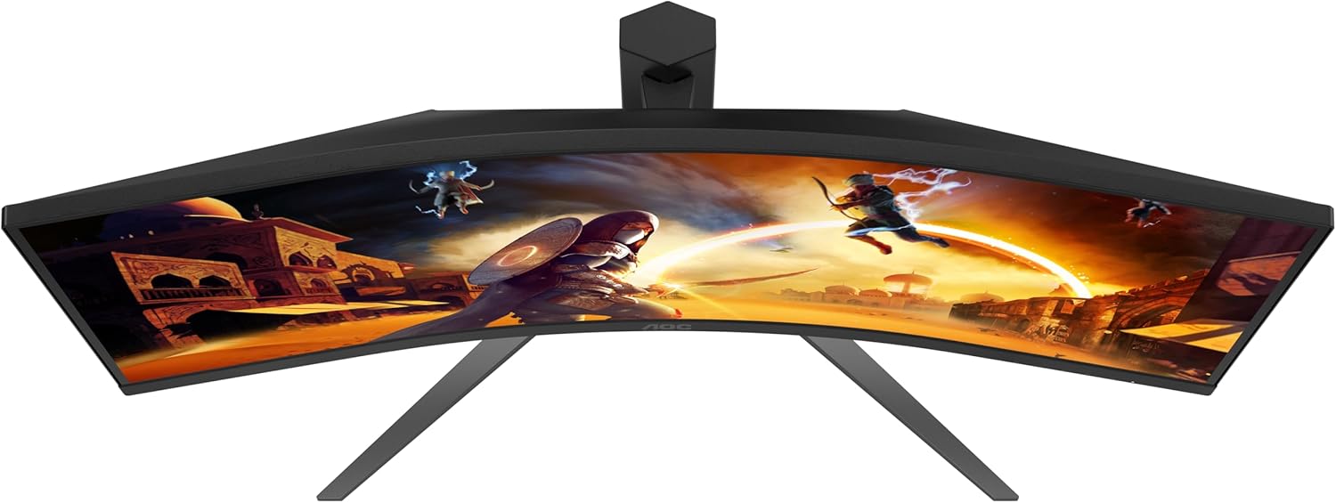 AOC | CU34G4 | 34 " | Fast VA | UWQHD | 21:9 | 180 Hz | 1 ms | 3440 x 1440 pixels | 300 cd/m² | HDMI ports quantity 2 | Black - Image 25