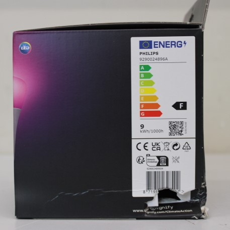 SALE OUT. Philips Hue Hue WCA 6.5W A60 E27, 4pcs pack | E27 | 6.5 W | RGBW 2000-6500K | Bluetooth and Zigbee | DAMAGED PACKAGING