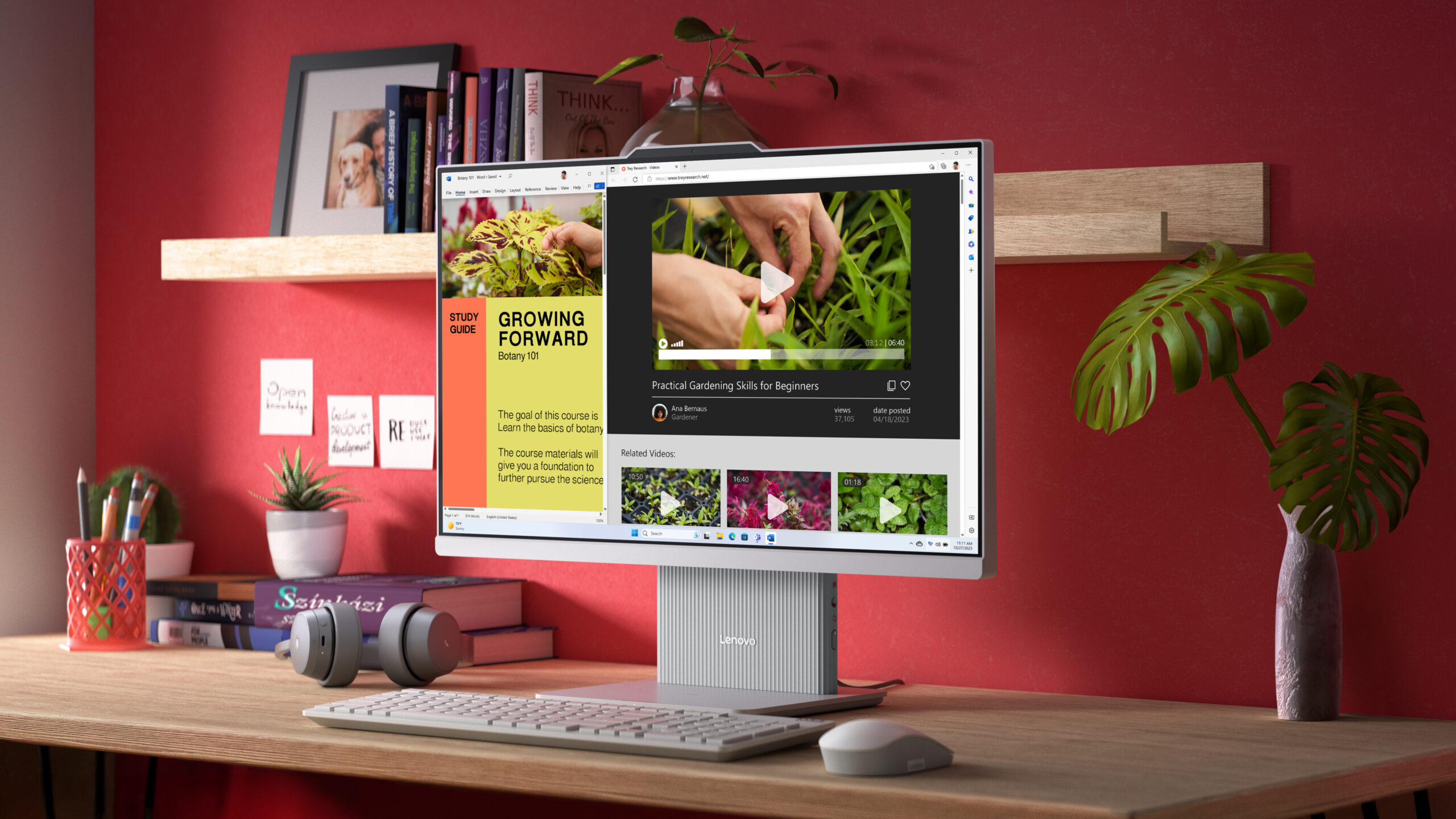 Lenovo IdeaCentre | 27ARR9 | Desktop | AIO | 23.8 " | AMD Ryzen 5 | 7535HS | 16 GB | SODIMM DDR5 | 1000 GB | AMD Radeon 660M Graphics | English | Windows 11 Home | Warranty 24 month(s) - Image 16