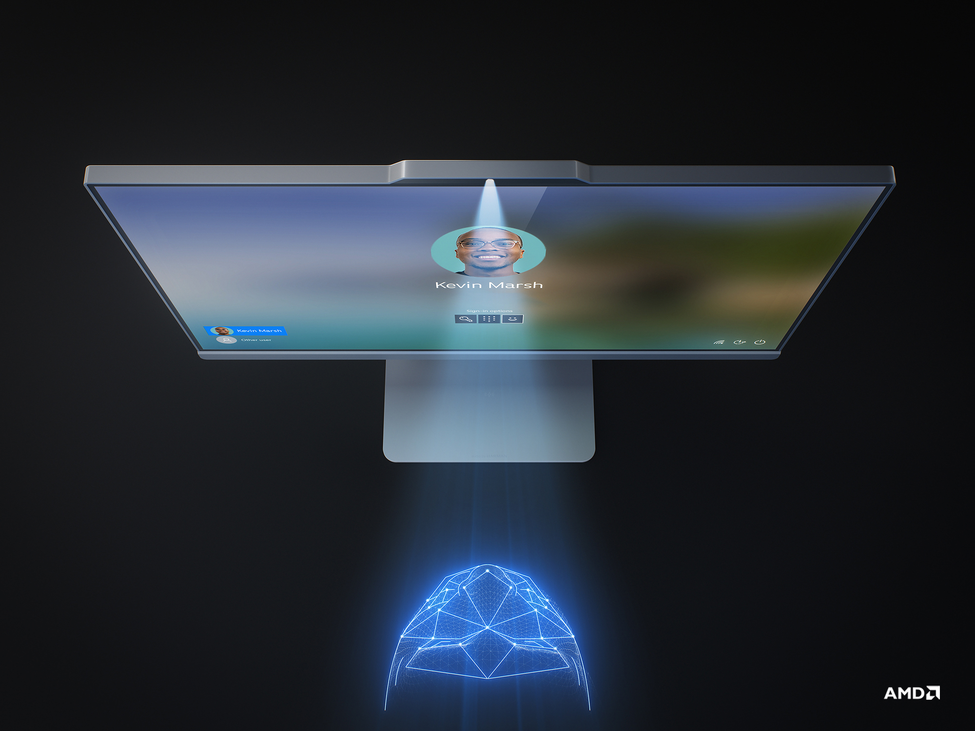 Lenovo IdeaCentre | 27ARR9 | Desktop | AIO | 23.8 " | AMD Ryzen 5 | 7535HS | 16 GB | SODIMM DDR5 | 1000 GB | AMD Radeon 660M Graphics | English | Windows 11 Home | Warranty 24 month(s) - Image 19