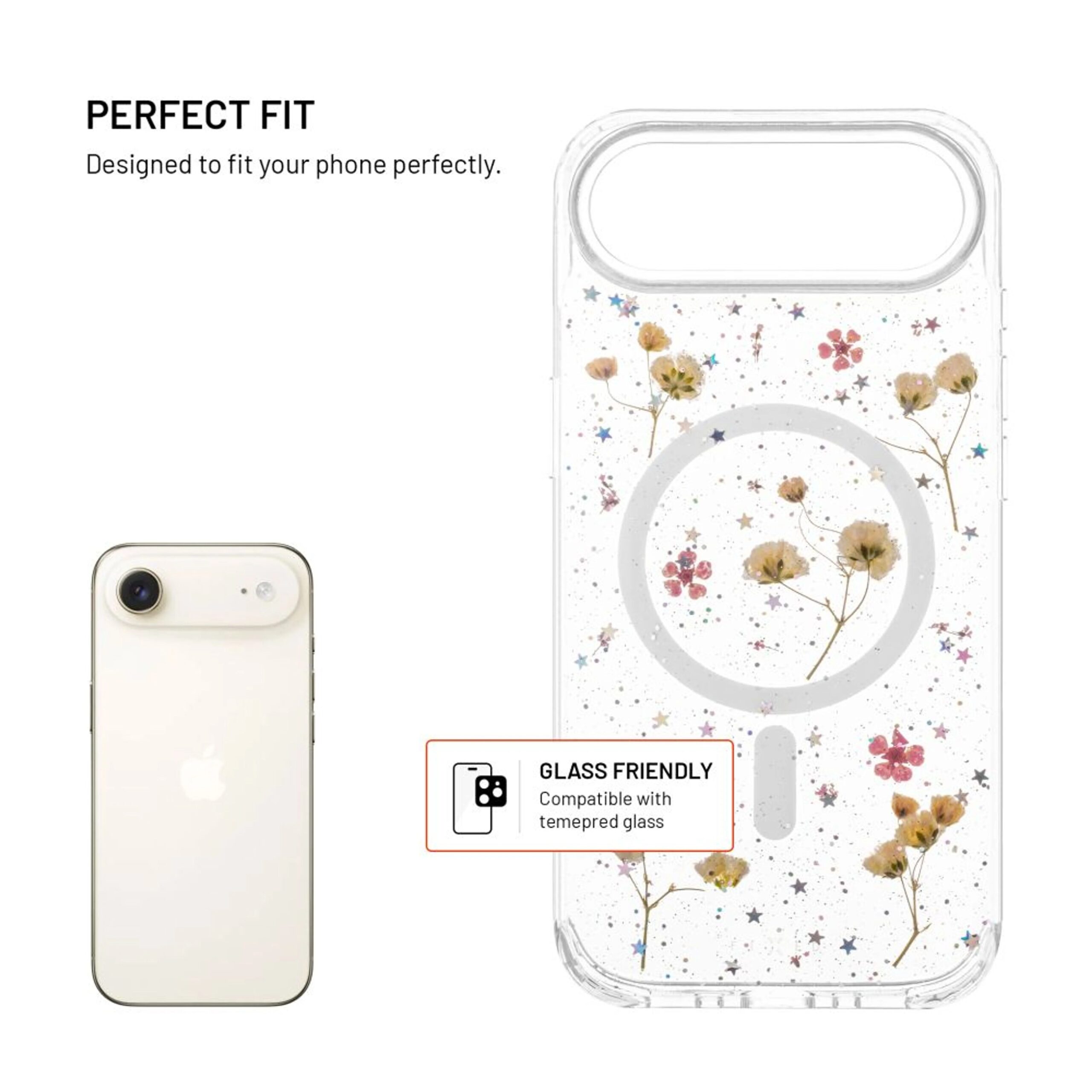 Fixed MagBloom | Back cover | Apple | iPhone Air | TPU | Blush Plum - Image 3