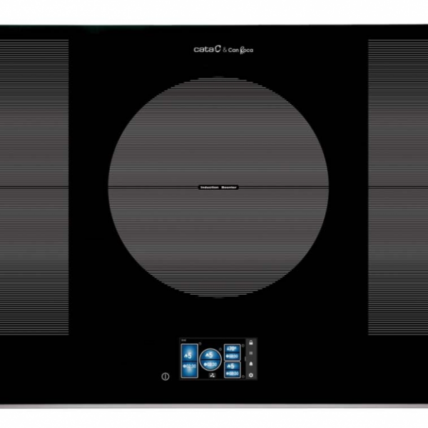 CATA | Hob | IDF 9012 PRO BK | Induction | Number of burners/cooking zones 5 | Touch | Timer | Black | Display