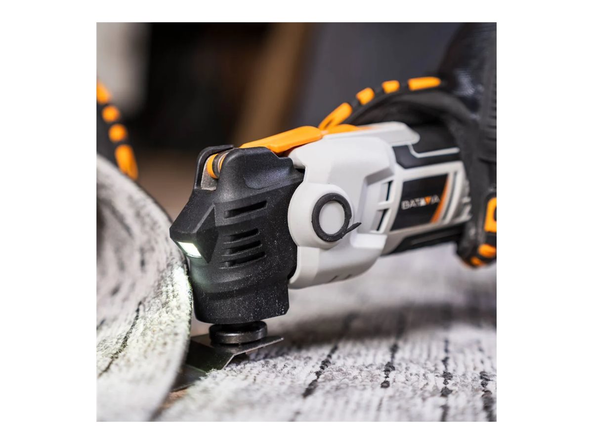 Batavia B.V. | 18V Cordless Anti-Vibration Multitool - Without Battery and Charger - Image 4