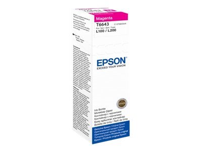 Epson T6643 Ink bottle 70ml | Ink Cartridge | Magenta - Image 4