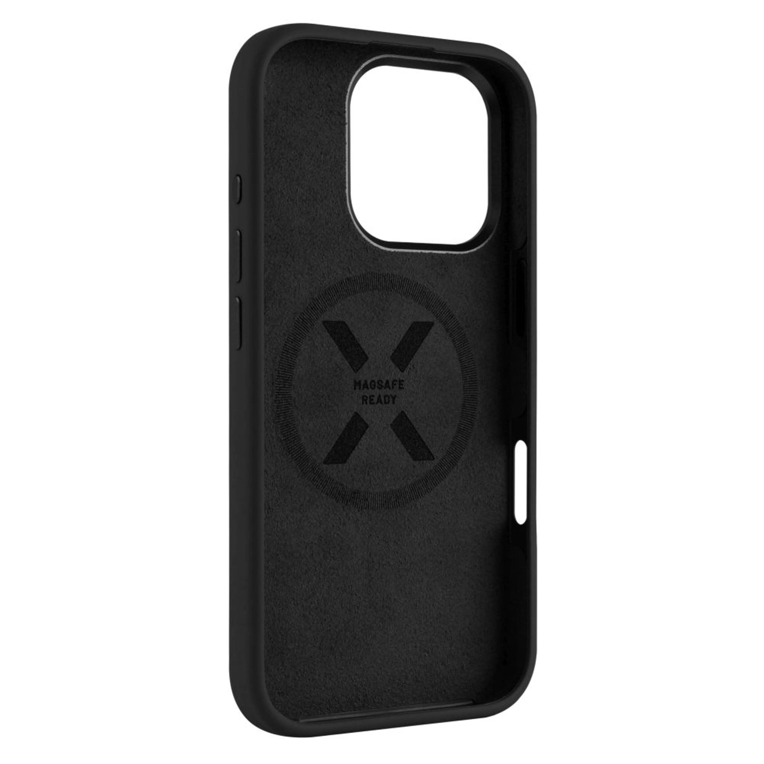 Fixed Back cover | Apple | iPhone 17 | Liquid silicon | Black | MagFlow - Image 2