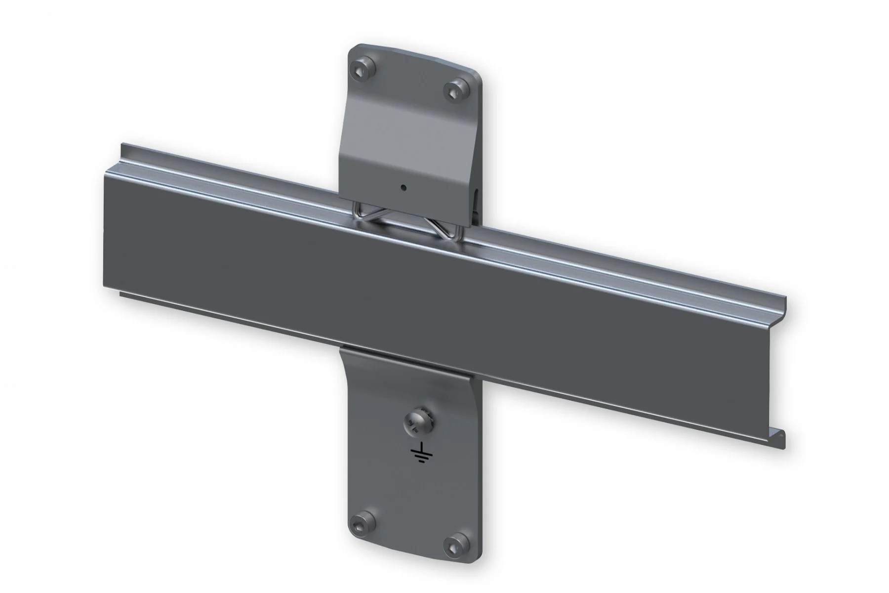 Teltonika Rear DIN Rail Panel, 115 x 32.2 x 5.8 mm, Aluminium | PR5MEC24 - Image 2