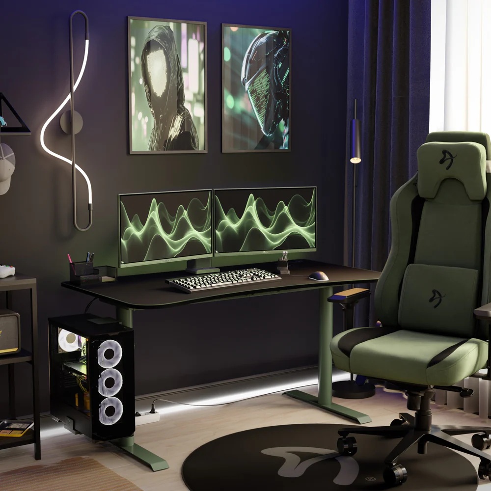 Arozzi | Nova | 24 " | IPS | FHD | 16:9 | 200 Hz | 1 ms | 1920 x 1080 pixels | 300 cd/m² | HDMI ports quantity 1 | Forest Green - Image 6