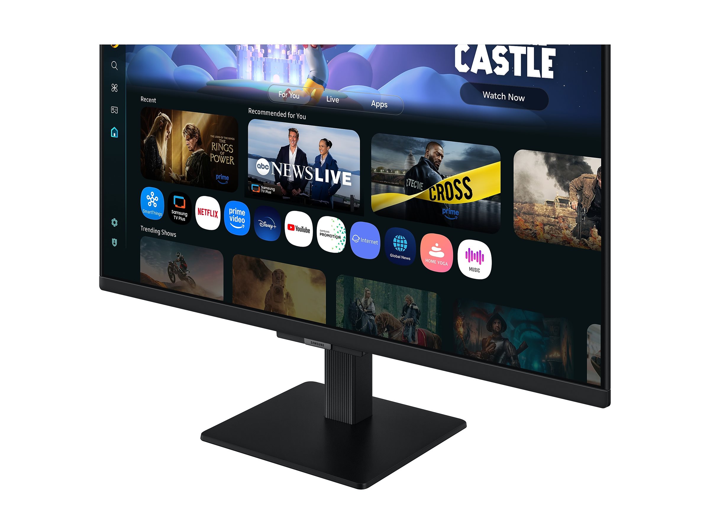 Samsung | LS27FM500EUXEN | 27 " | IPS | FHD | 16:9 | 60 Hz | 5 ms | 1920 x 1080 pixels | 250 cd/m² | HDMI ports quantity 2 | Black - Image 3