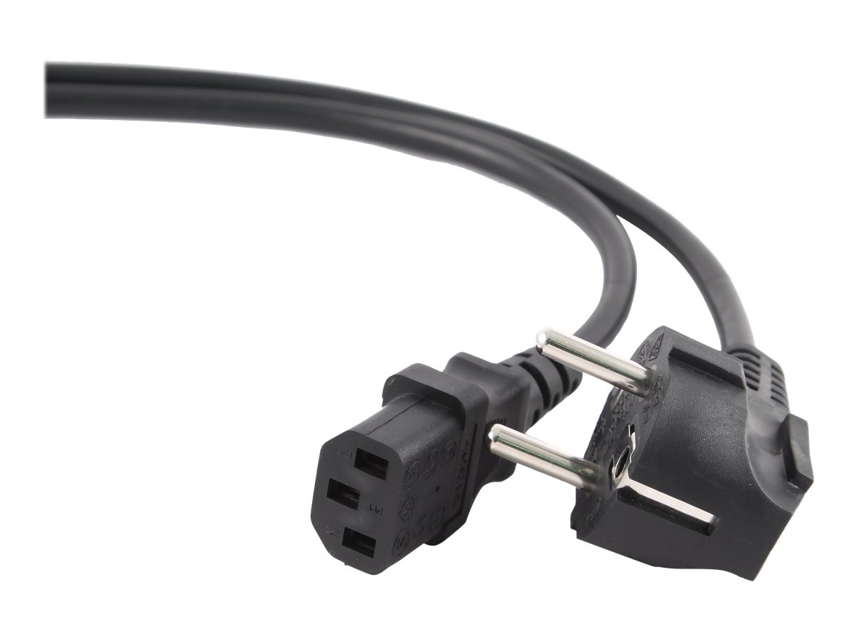 Cablexpert | Power cord (C13), VDE approved | Black