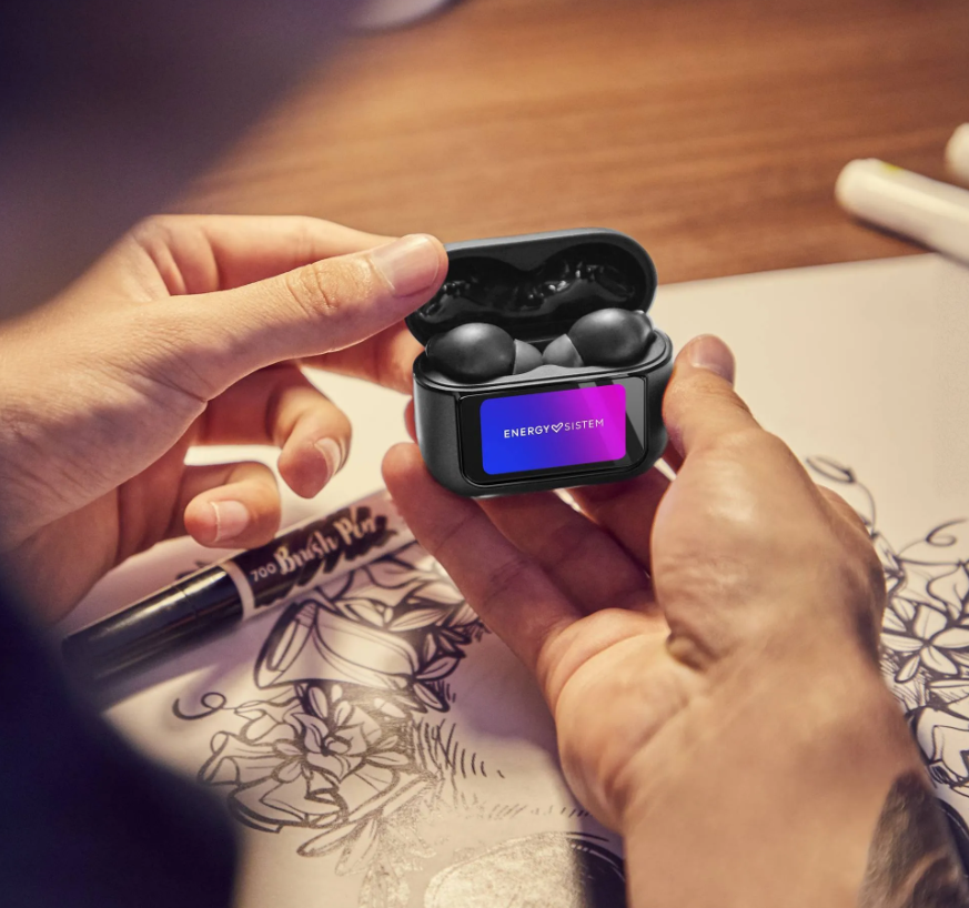 Energy Sistem True Wireless Earphones | Icon Series | Built-in microphone | Bluetooth | ANC | Graphite - Image 6