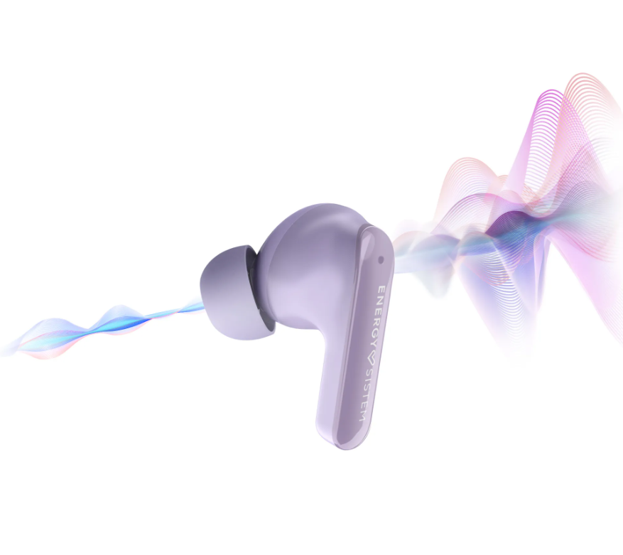 Energy Sistem True Wireless Earphones | Serenity ANC | Built-in microphone | Bluetooth | ANC | Lavender - Image 9