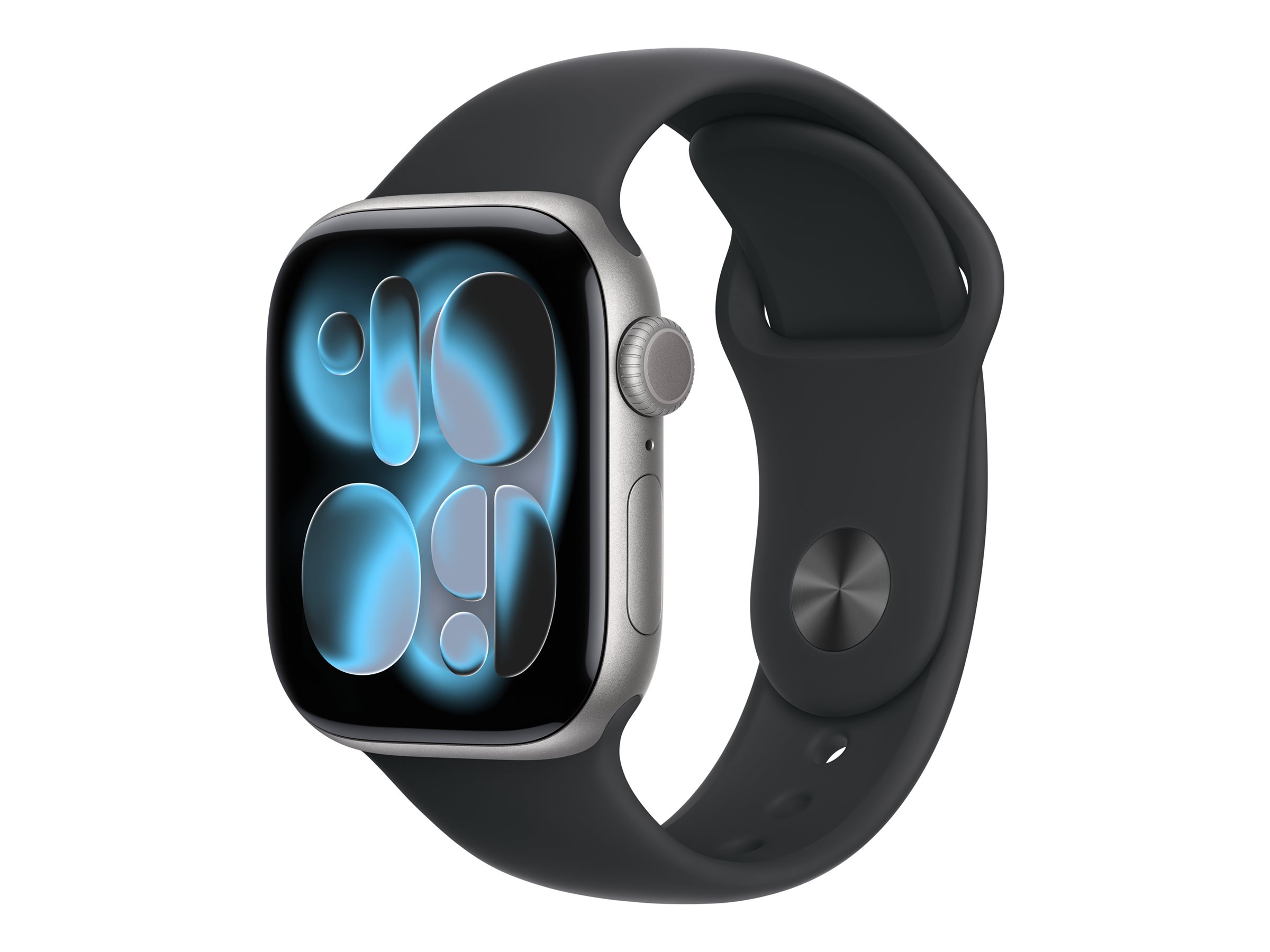 Apple Watch Series 11 GPS 42mm Space Grey Aluminium Case with Black Sport Band - S/M | Apple