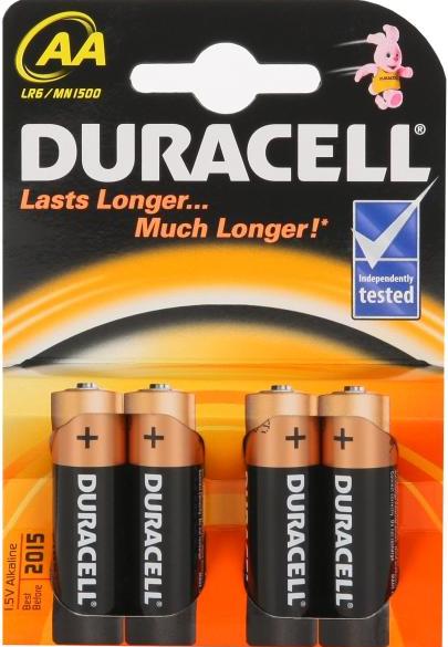 Duracell | AA/LR6 | Alkaline Basic MN1500 | 4 pc(s)