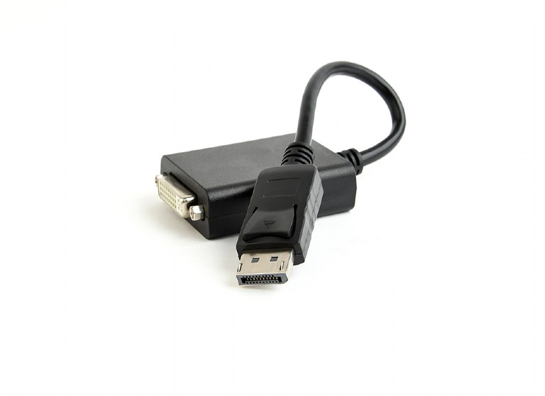 Cablexpert DisplayPort v.1.2 to Dual-Link DVI adapter cable, Black | Cablexpert