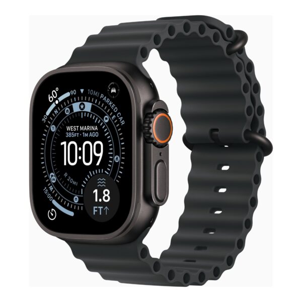 Apple Watch Ultra 3 | Smart watch | GPS (satellite) | LTPO OLED Always-On Retina display | Black Titanium