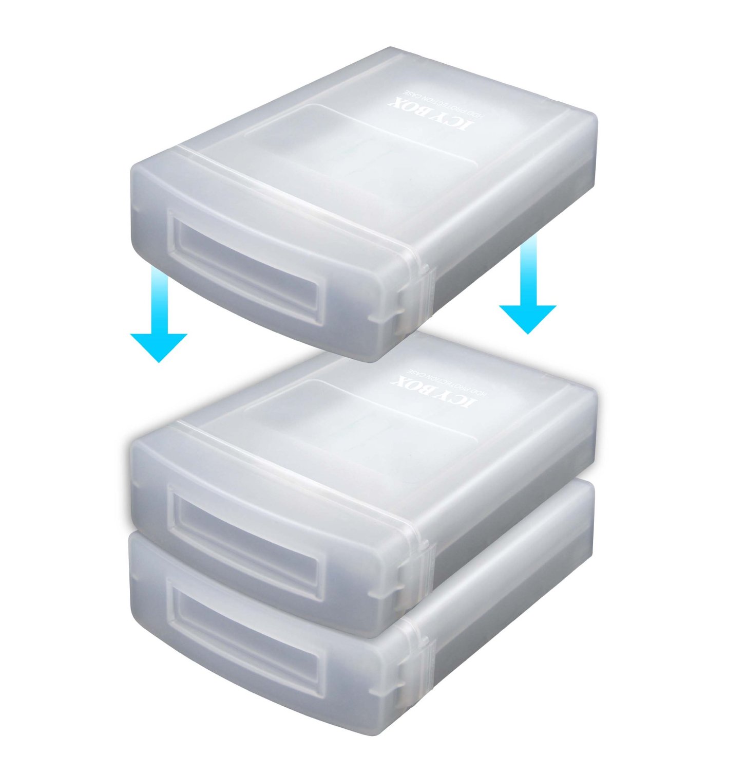 Raidsonic | ICY BOX | Protection box for 3.5" | SATA | 3.5" - Image 2