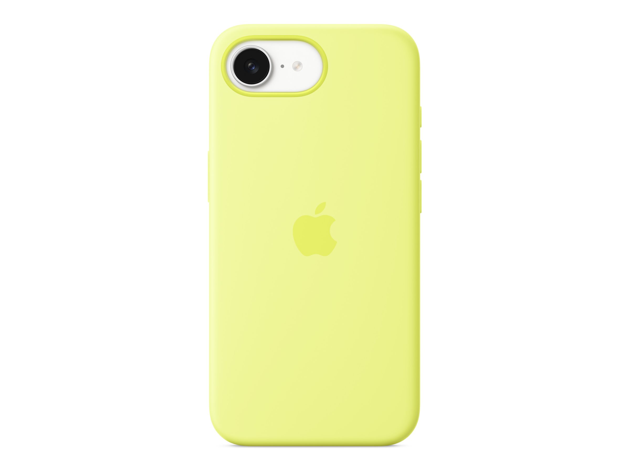 Apple iPhone 16e Silicone Case – Neon Yellow | Apple