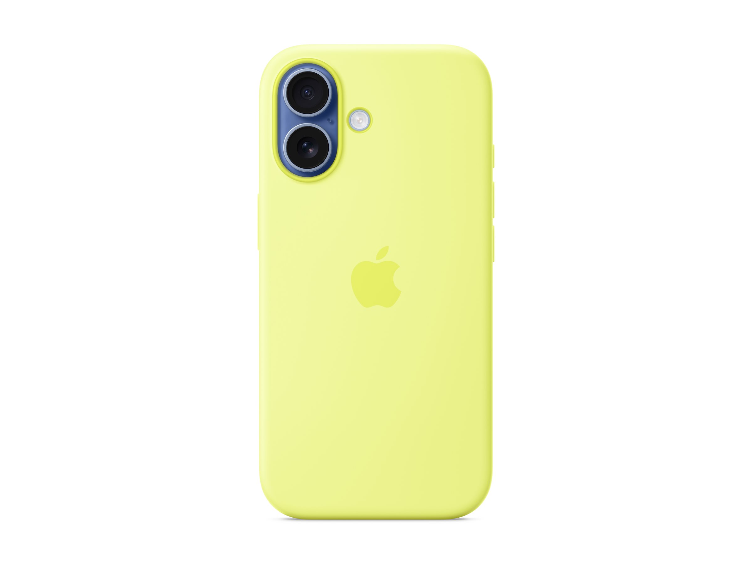 Apple iPhone 17 Silicone Case with MagSafe - Neon Yellow | Apple - Image 2