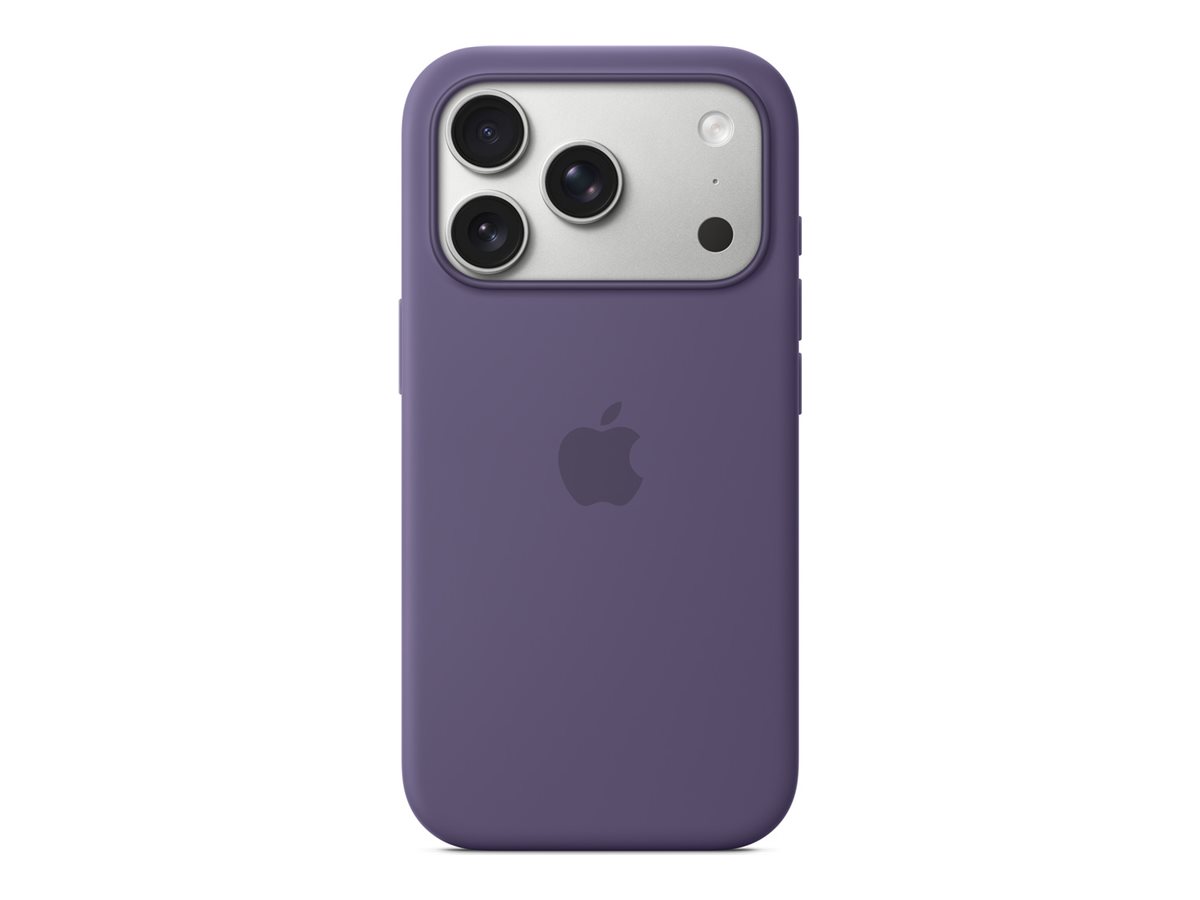 Apple iPhone 17 Pro Silicone Case with MagSafe – Purple Fog | Apple