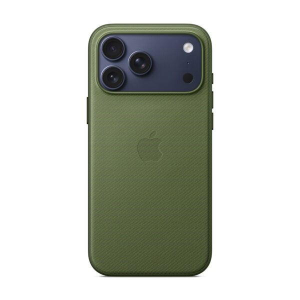 Apple Back cover | Apple | iPhone 17 Pro Max | Silicone | Green | TechWoven Case with MagSafe