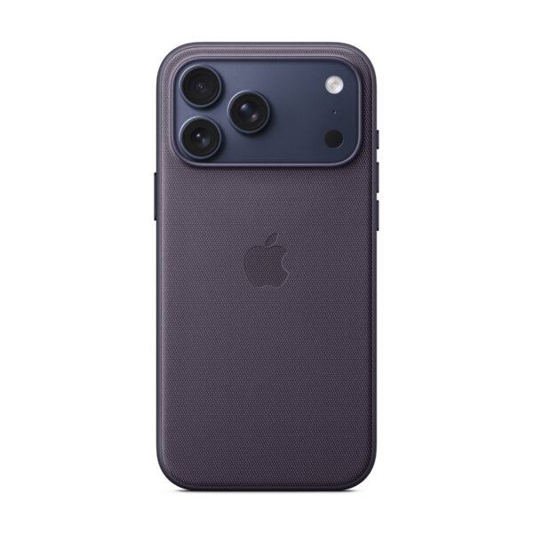 Apple Back cover | Apple | iPhone 17 Pro Max | Silicone | Purple | TechWoven Case with MagSafe