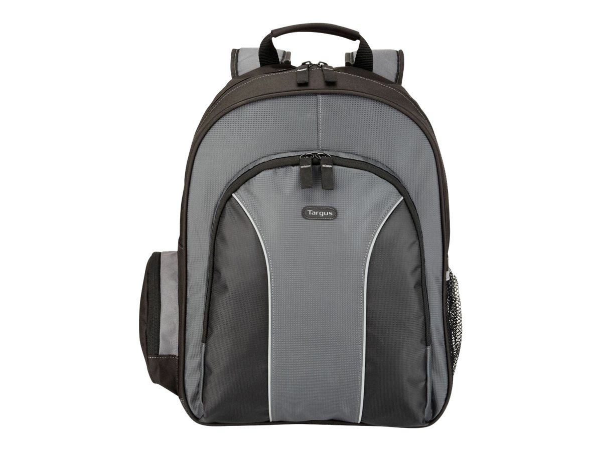 Targus | Essential Laptop Backpack | Backpack | Black/Grey - Image 2