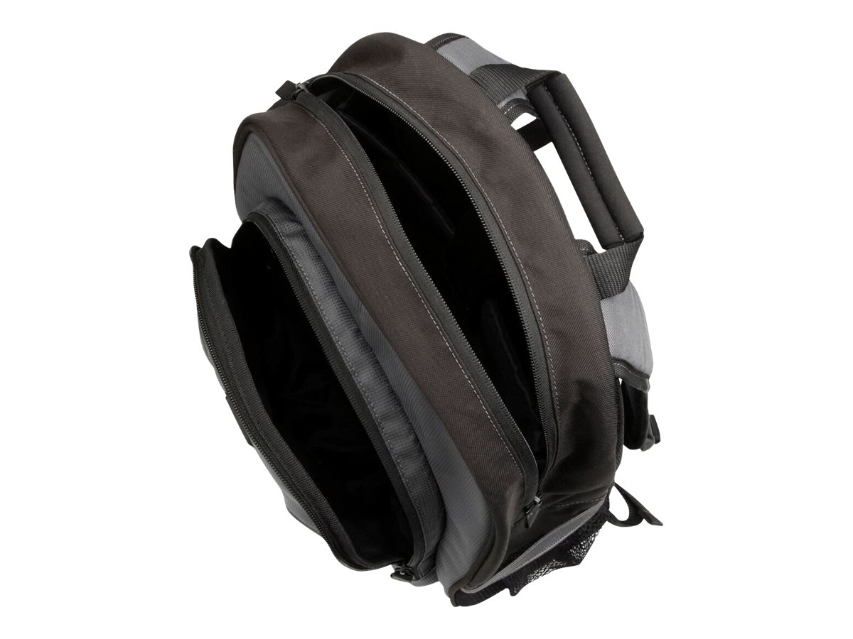Targus | Essential Laptop Backpack | Backpack | Black/Grey - Image 5